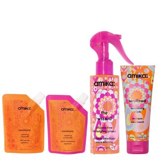 amika: Ensemble soins nourrissants "Nourishment-Ality" (2x 60ml/2.0oz, 150ml/5.0oz, 30ml/1.0oz)