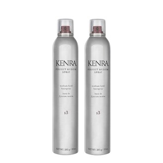 Kenra Professional Duo spray de fixation "Perfect Medium Duo" (2x 283g/10.oz) Kenra Professional Duo spray de fixation "Perfect Medium Duo" (2x 283g/10.oz)