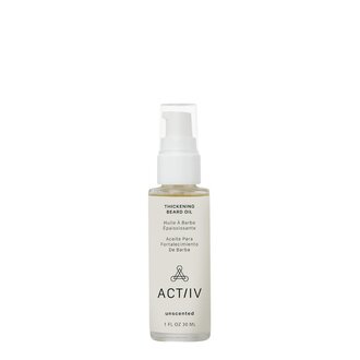 Actiiv Hair Science Unscented Thickening Beard Oil (30ml/1.0oz)
