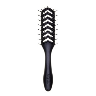 Denman Black Skeleton Seven Row Vent Brush - D200