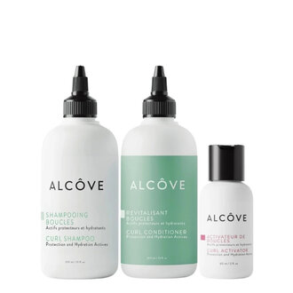 Alcôve Trio boucles "Curl Essential" (2x 300ml/10.0oz, 60ml/2.0oz)