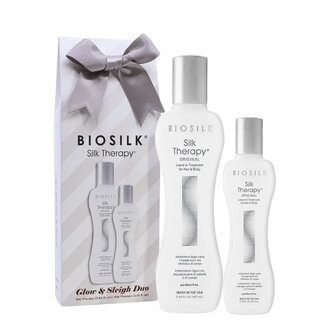 Biosilk Duo cheveux lisses et brillants "Glow & Sleigh" (167ml/5.64oz, 67ml/2.26oz)