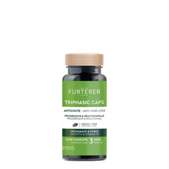 René Furterer Triphasic Caps Anti-Hair Loss (90 Softgel/3 Months Complete Cure)