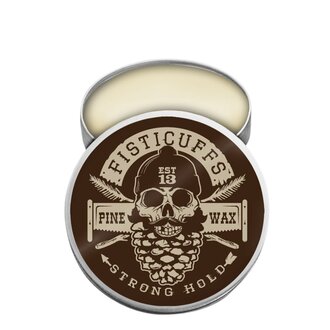 Fisticuffs Pine Scent Moustache Wax - Strong Hold (30ml/1.0oz)