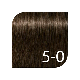 Schwarzkopf Igora Color10 Professional 5-0 - Light Brown / Color10 Permanent 10 Minute Hair Color Cream (60ml/2.0oz)