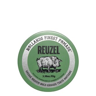 Reuzel Pommade "Green Pomade" - Tenue et brillance moyenne
