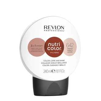 Revlon Professional Crème 3 en 1 "Nutri Color Filters" / 642 - Noisette