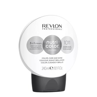 Revlon Professional Crème 3 en 1 "Nutri Color " / 1011 - Argent Intense