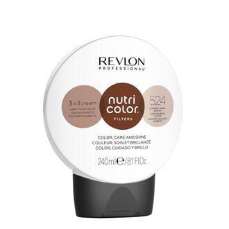 Revlon Professional Crème 3 en 1 Nutri Color Filters / 524 - Châtain perlé cuivré