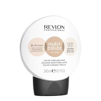 Revlon Professional Crème 3 en 1 "Nutri Color Filters" / 931 - Beige clair