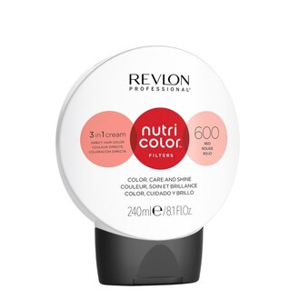 Revlon Professional Crème 3 en 1 "Nutri Color Filters" / 600 - Rouge feu