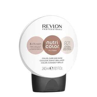 Revlon Professional Crème 3 en 1 "Nutri Color Filters" / 821 - Beige argenté