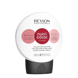 Revlon Professional Crème 3 en 1 "Nutri Color Filters" / 500 - Rouge pourpre