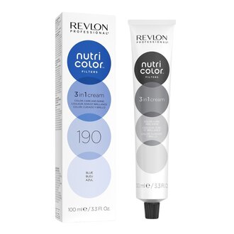 Revlon Professional Nutri Color Filters Cream 3-In-1 (100ml/3.3oz) 190 - Blue