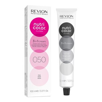 Revlon Professional Crème 3 en 1 "Nutri Color Filters" (100ml/3.3oz) 050 - Rose