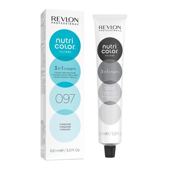 Revlon Professional Crème 3 en 1 "Nutri Color Filters" (100ml/3.3oz) 097 - Turquoise