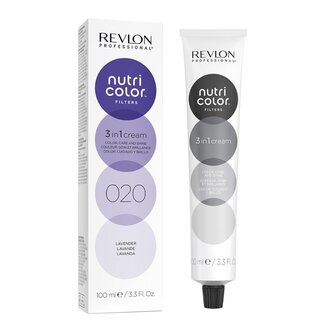 Revlon Professional Crème 3 en 1 "Nutri Color Filters" (100ml/3.3oz) 020 - Lavande