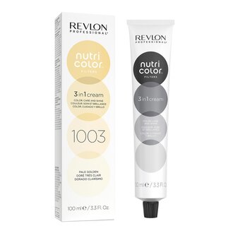 Revlon Professional Crème 3 en 1 "Nutri Color Filters" (100ml/3.3oz) 1003 - Doré très clair