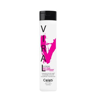 Celeb Luxury Shampoing pigmenté "Viral Extreme Colorwash" (244ml/8.25oz) Rose vif Celeb Luxury Shampoing pigmenté "Viral Extreme Colorwash" (244ml/8.25oz) Rose vif