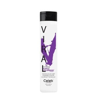 Celeb Luxury Shampoing pigmenté "Viral Extreme Colorwash"  (244ml/8.25oz) Violet Celeb Luxury Shampoing pigmenté "Viral Extreme Colorwash"  (244ml/8.25oz) Violet