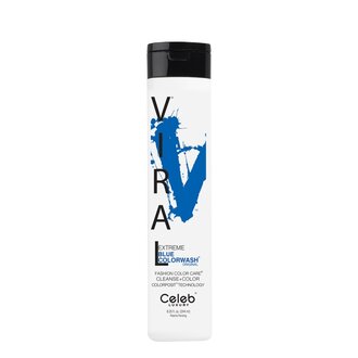 Celeb Luxury Shampoing pigmenté  "Viral Extreme Colorwash" (244ml/8.25oz) Bleu Celeb Luxury Shampoing pigmenté  "Viral Extreme Colorwash" (244ml/8.25oz) Bleu
