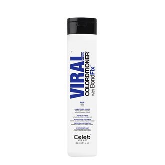 Celeb Luxury Revitalisant "Viral Hybrid Colorditioner" (244ml/8.25oz) Bleu Celeb Luxury Revitalisant "Viral Hybrid Colorditioner" (244ml/8.25oz) Bleu