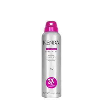 Kenra Professional Spray sculptant corporisant "Volumizing Spray Clay 15" (114g/4.0oz)