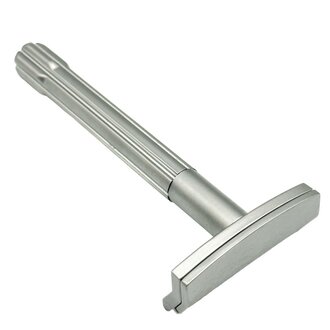 Parker Parker - Rasoir de sûreté à lame unique SoloEdge - Chrome satiné