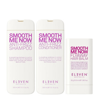 Eleven Australia Trio lissant "Smooth Me Now" (2x300ml/10.1oz, 30g/1.05oz)