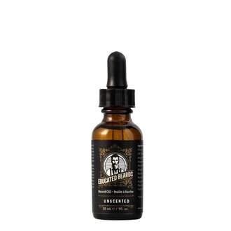 Educated Beards Unscented Beard Oil