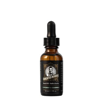 Educated Beards Peppermint & Cedarwood Beard Oil