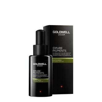 Goldwell. TopChic Matte Green / Pure Pigments Elumenated Color Additive (50ml/1.69oz)