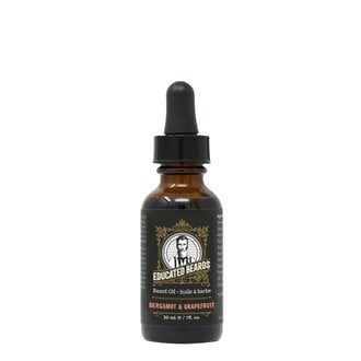 Educated Beards Huile à barbe "Bergamot & Grapefruit"