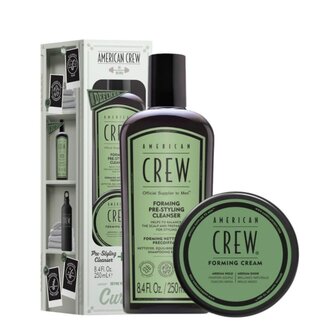 American Crew Duo définition des boucles "Forming Curls Duo" (250ml/8.4oz, 50g/1.7oz)