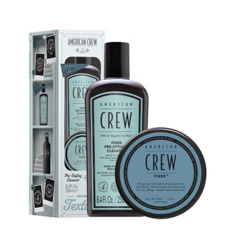 American Crew Fiber Texture Duo (250ml/8.4oz, 50g/1.7oz)