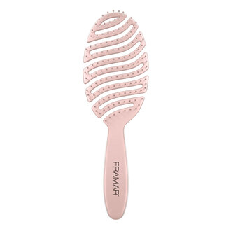 Framar Brosse à démêler ventilée ovale "Flex Brush" - Champagne
