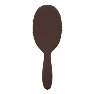 Framar Dark Acamedia Detangling Oval Paddle Brush - Mahogany