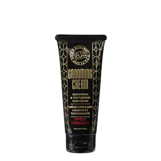 18.21 Man Made Sweet Tobacco Grooming Cream - Smoothing & Texturizing Hair Cream (100ml/3.4oz)
