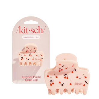 Kitsch Pince à cheveux nuage moyenne "Cloud Clip" - Cherry Print