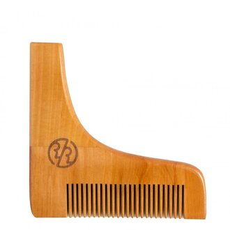 Rockwell Razors Shaper à barbe "Beard Shaper" en bois de poirier naturel (115mm/4.53")