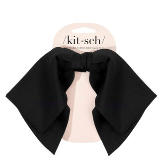 Kitsch Bow Hair Clips - Black