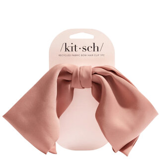 Kitsch Bow Hair Clips - Rosewood