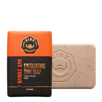 Gibs Grooming Handle Bar Exfoliating Man Soap (198g/7.0oz)