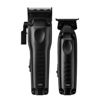 BaByliss PRO Duo Tondeuse et tondeuse de finition Lo-PROFX Compact Séries Édition Limité - Noir