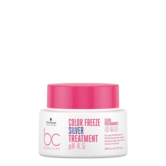 Schwarzkopf  Bonacure Masque argent "Color Freeze Silver pH 4.5" (200ml/6.8oz)