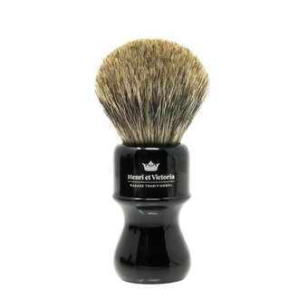 Henri et Victoria The Crown Pure Badger Shaving Brush - Medium (24mm/0.94")