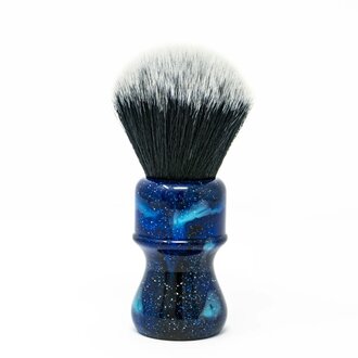 Yaqi Brush Mysterious Space Synthetic Tuxedo Knot Shaving Brush - Large (26mm/1.02") - R1731