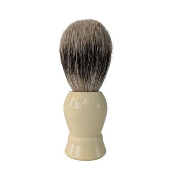 Suavecito Premium Blends Ivory Badger Shave Brush - Small (20mm/0.79")