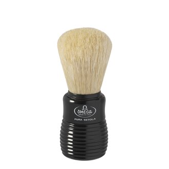 Omega Shaving Brush with 100% Pure Bristle - Medium (22mm/0.87") - 10810