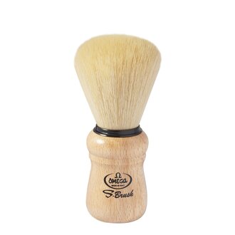 Omega Shaving S-Brush 100% Synthetic Fiber - Medium (24mm/0.94") -S10005